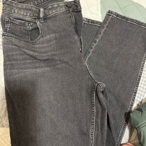 Women's black wash Jeans